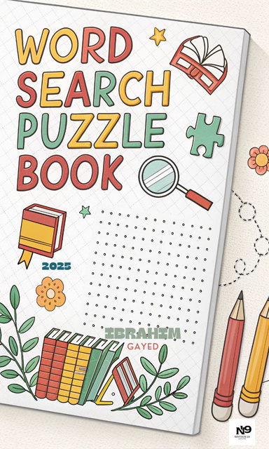 Word search puzzle book 2025