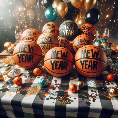 Score Big with Custom Basketballs for the New Year