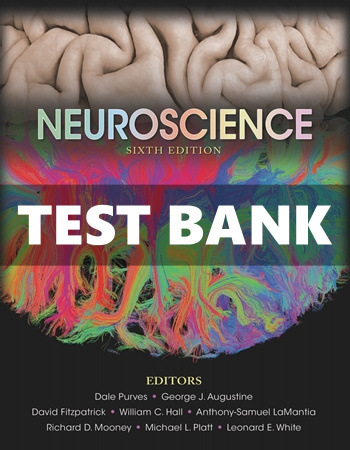 Test Bank to accompany Neuroscience, Sixth Edition