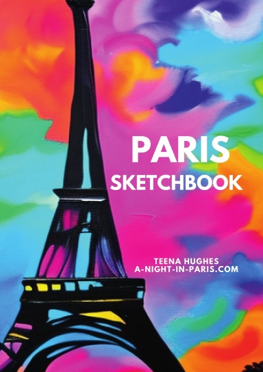 Paris Sketchbook for Drawing 200 Sheets Spiral Bound