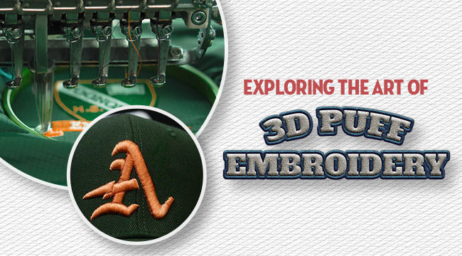 Exploring the Art of 3D Puff Embroidery