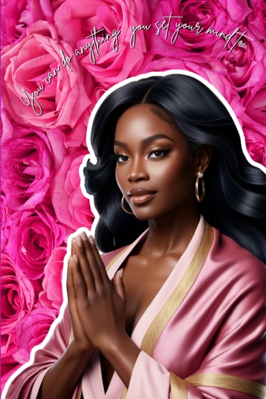 Empowered Grace: A Motivational Notebook 6x9