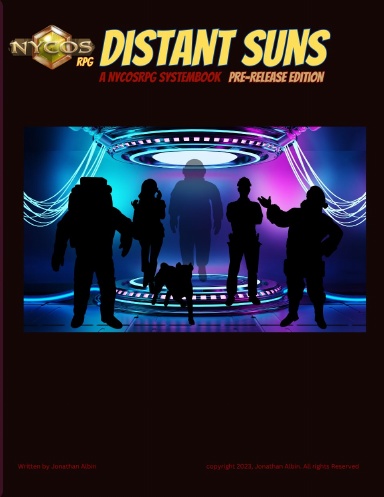 NycosRPG Systembook Distant Suns Prerelease Edition