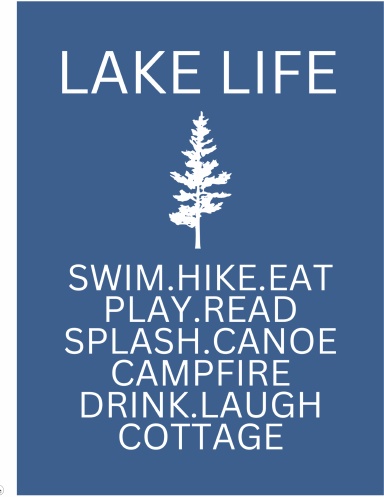Lake Life - Cottage Guest Journal