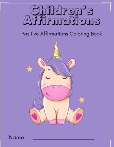 Positive Affirmations Coloring Book