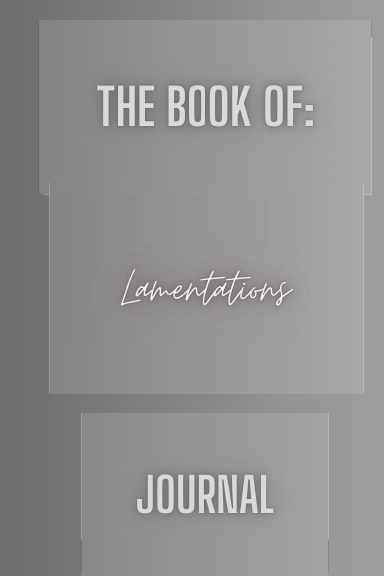 Lamentations Bible Study