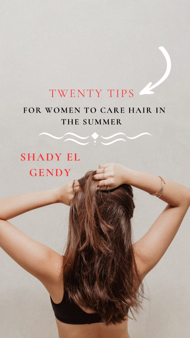 20Tips for women to care Hair in the summer