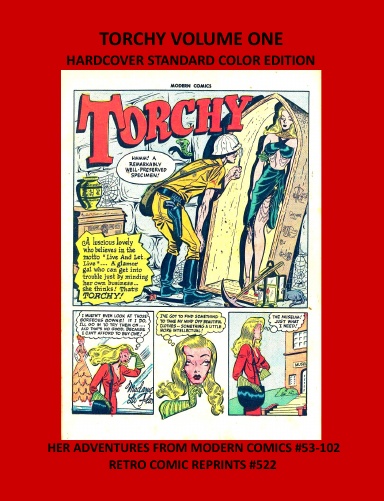 TORCHY VOLUME ONE HARDCOVER STANDARD COLOR EDITION