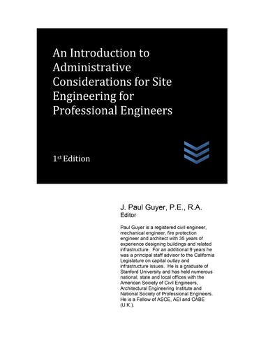 An Introduction to Administrative Considerations  for Site Engineering for Professional Engineers