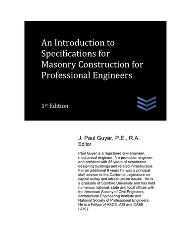 An Introduction to Specifications for Masonry Construction for  Professional Engineers