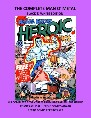 THE COMPLETE MAN O' METAL  BLACK & WHITE EDITION