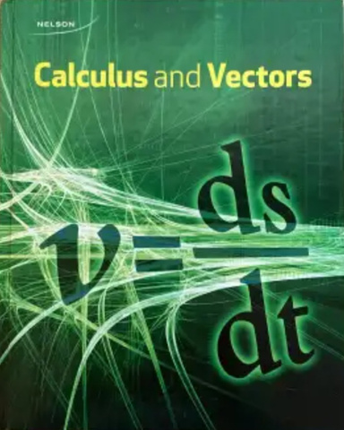 Nelson Calculus and Vectors 12