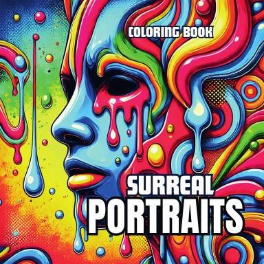 Surreal Portraits Coloring Book: Faces of Imagination and Wonder
