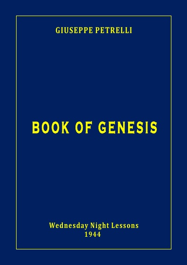 BOOK OF GENESIS
