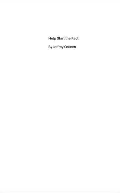 Help Start the Fact