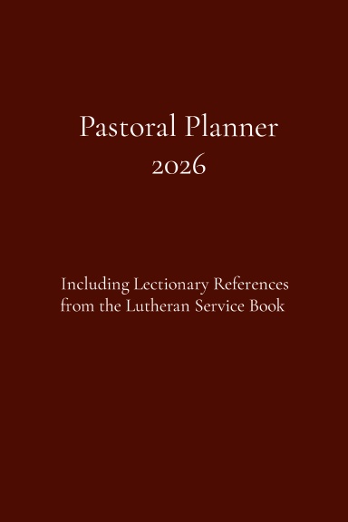 Pastoral Planner 2026
