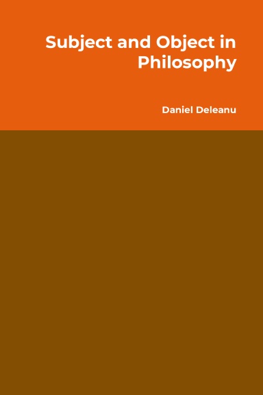 Subject and Object in Philosophy