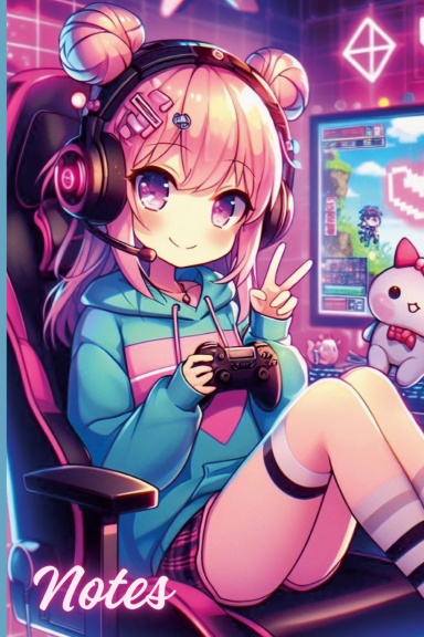 Anime Gamer Notebook