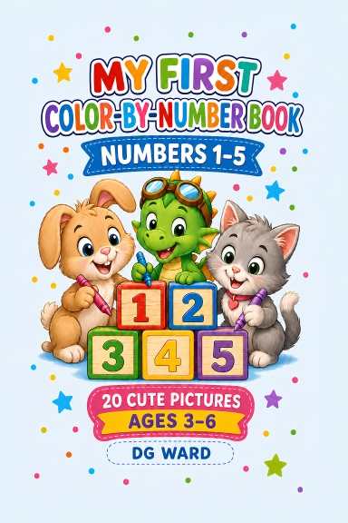 My First Color-By-Number Book