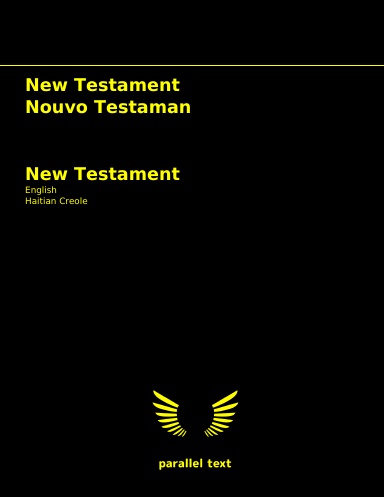 New Testament: English - Haitian Creole parallel text
