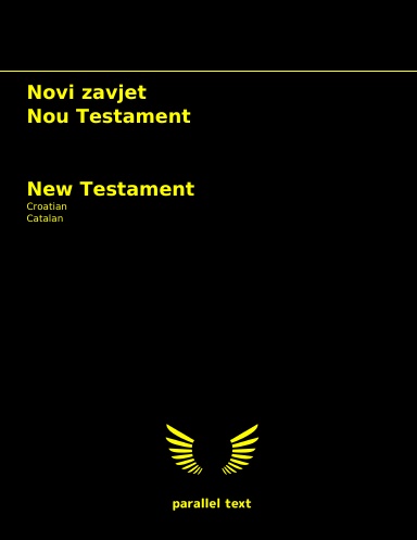 New Testament: Croatian - Catalan parallel text