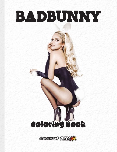 Bad Bunny Coloring Book