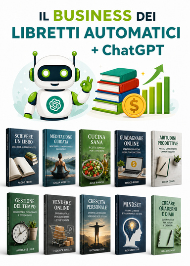 Il Business dei Libretti automatici + ChatGPT