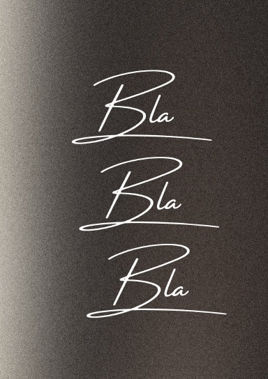 Bla Bla Bla - Blank