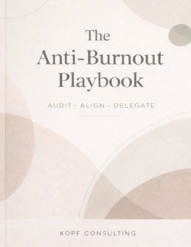 The Anti-Burnout Playbook