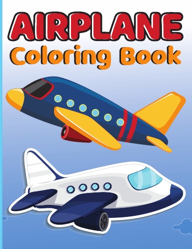 Airplane Coloring Book
