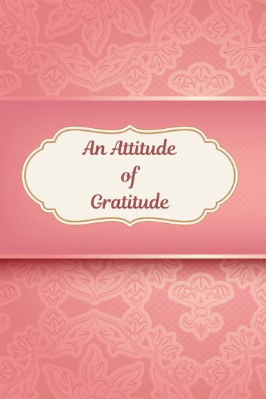 Gratitude Journal - Peach