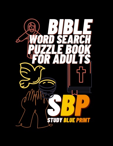 Bible Word Search Puzzle Book for Adults