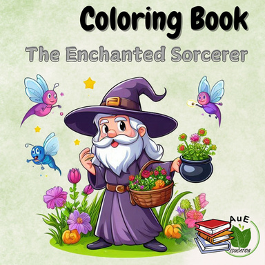 Coloring Book: The Enchanted Sorcerer
