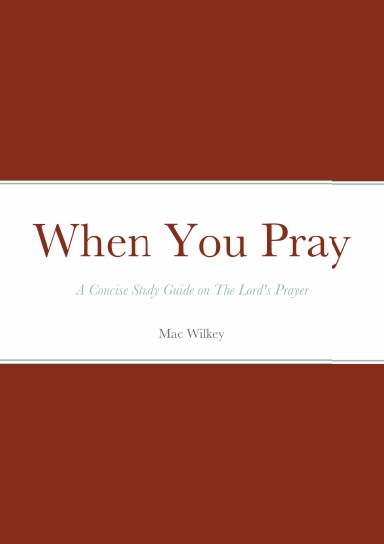 When You Pray