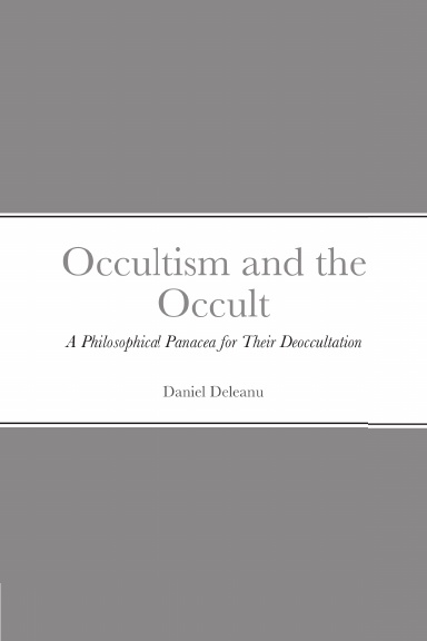Occultism and the Occult