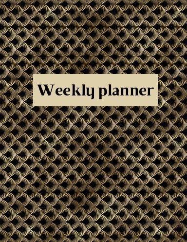 weekly planner