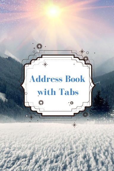 Address Book with Tabs