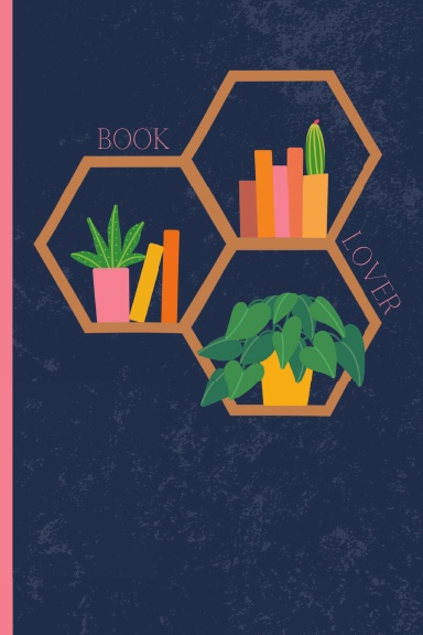 Spicy Book Journal-Navy Book Lover