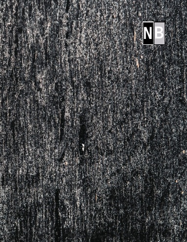 Notebook designed with 100 sheets of horizontal lines, size 8.5 x 11 inches, contains a calendar for the year 2023 and a single page for the user's personal information.