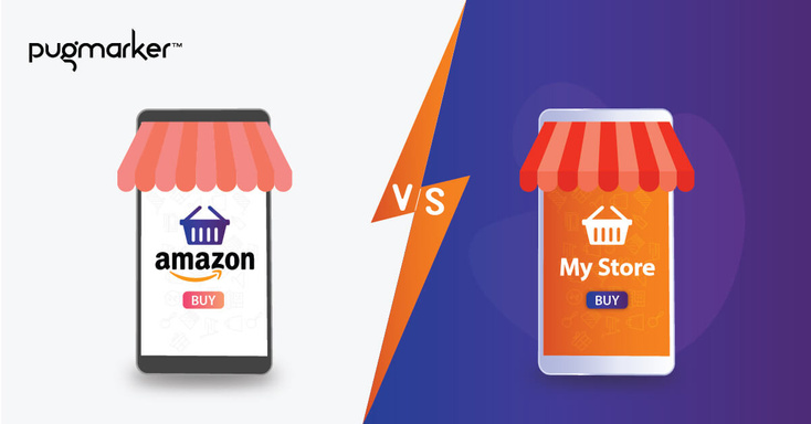 Selling on Amazon v/s your e-commerce platform