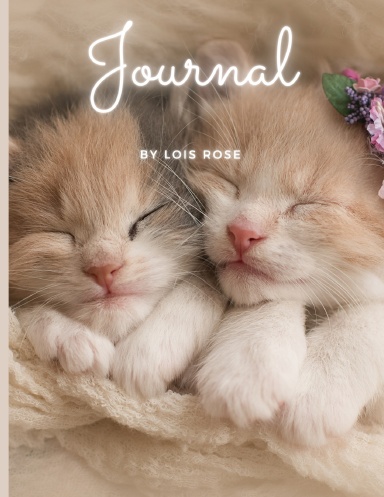 Sleeping Kittens Notebook Journal