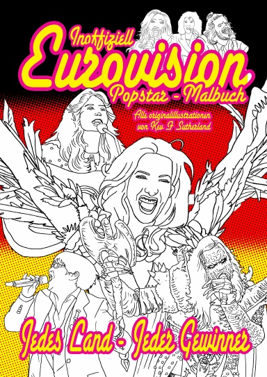 Inoffiziell Eurovision Popstar-Malbuch: Deutsche Ausgabe