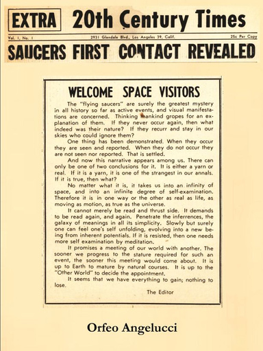 SAUCERS FIRST CONTACTED  REVEALED  20Th Century Times