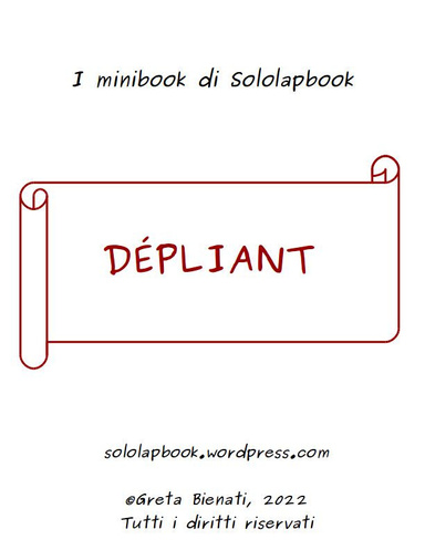 Minibook dépliant