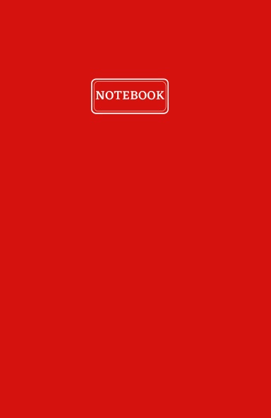 Red Dot Grid Notebook Journal