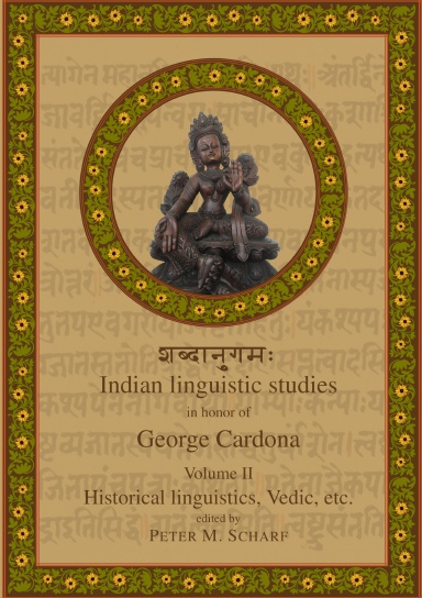 शब्दानुगमः Indian linguistic studies in honor of George Cardona