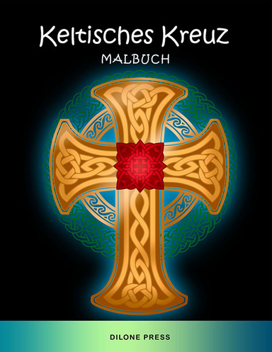 Keltisches Kreuz Malbuch