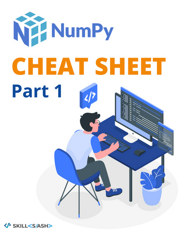 Numpy cheat sheet part 1