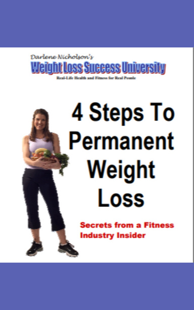 4 Steps to Permanent Weight Loss