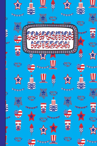 4th of July Notebook 6x9 vol.1